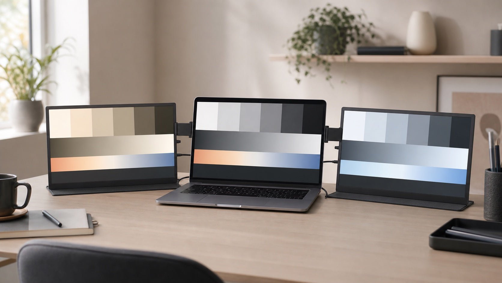 How to Match Brightness and Color Across a Laptop and Screen Extender - INVZI