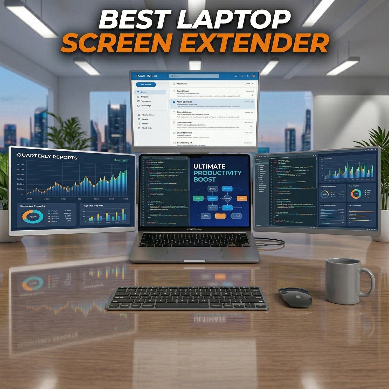 Best Laptop Screen Extender for Productivity in 2026 - INVZI