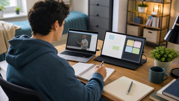 How Students Can Use a Second Screen for Studying and Online Classes - INVZI