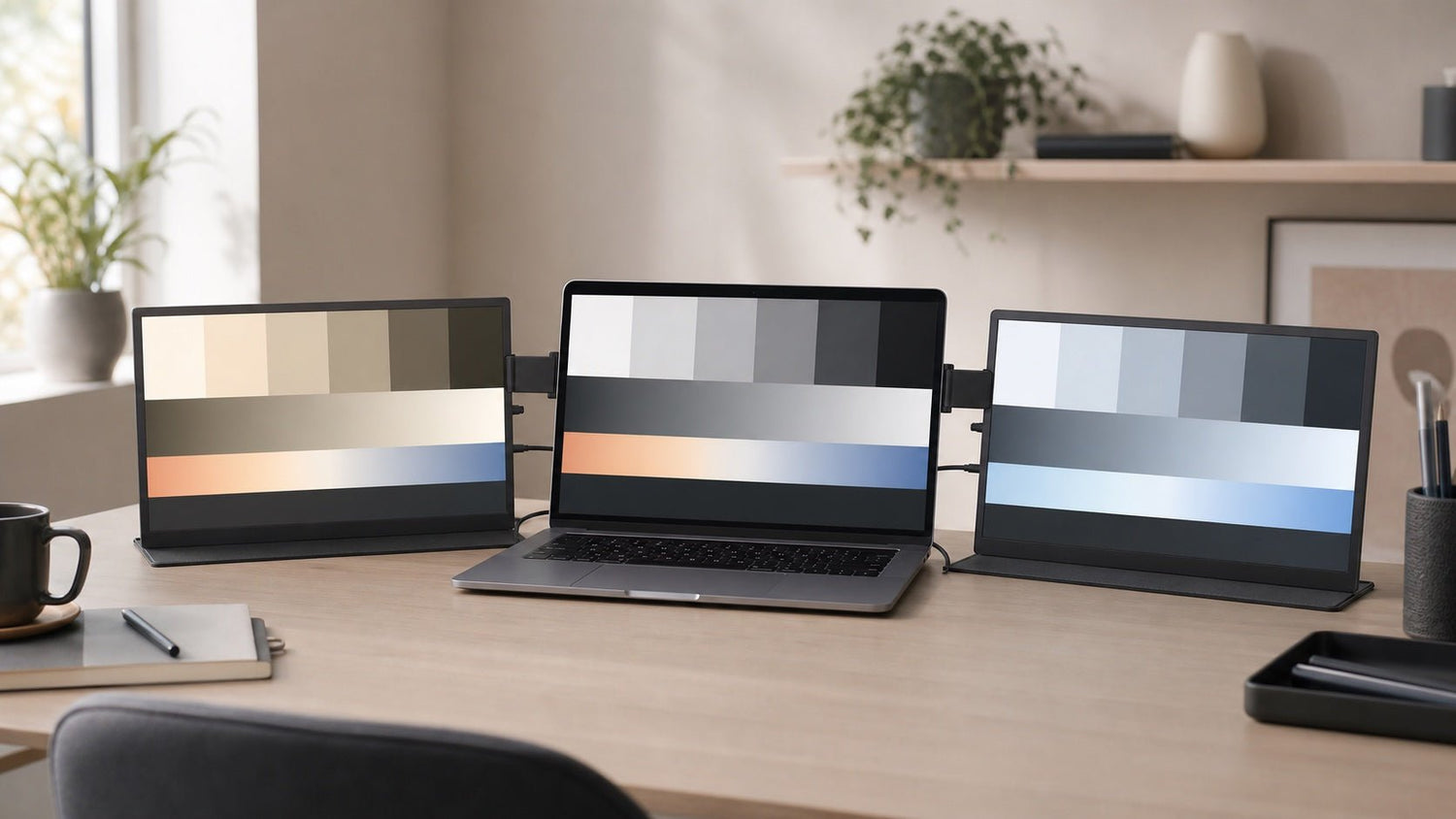 How to Match Brightness and Color Across a Laptop and Screen Extender - INVZI