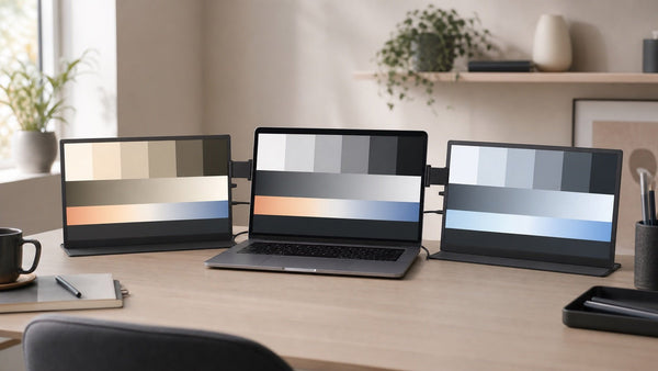 How to Match Brightness and Color Across a Laptop and Screen Extender - INVZI