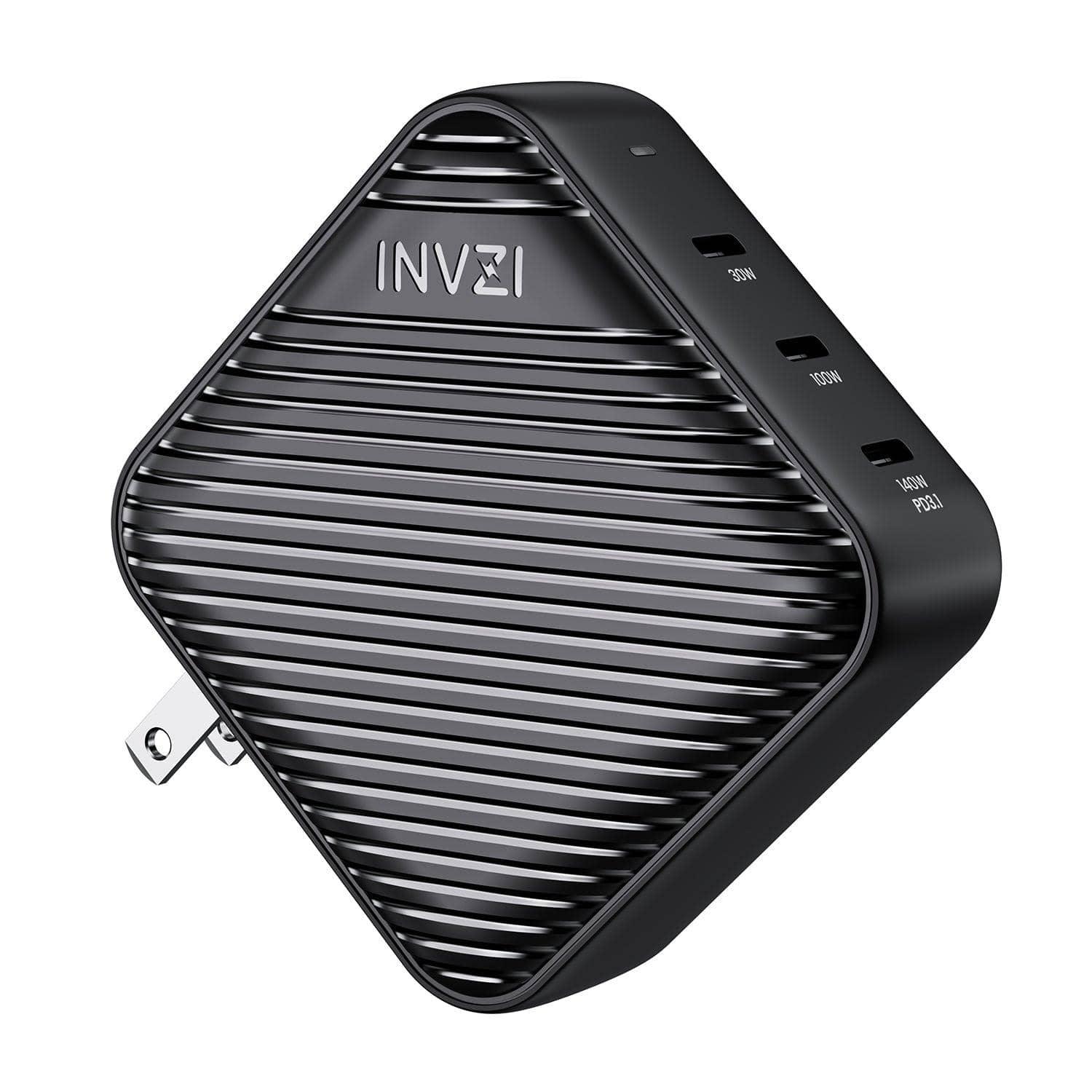 INVZI GaNHub 140W GaN USB - C Charger with PD 3.1 (GaNHub 140W) - INVZI