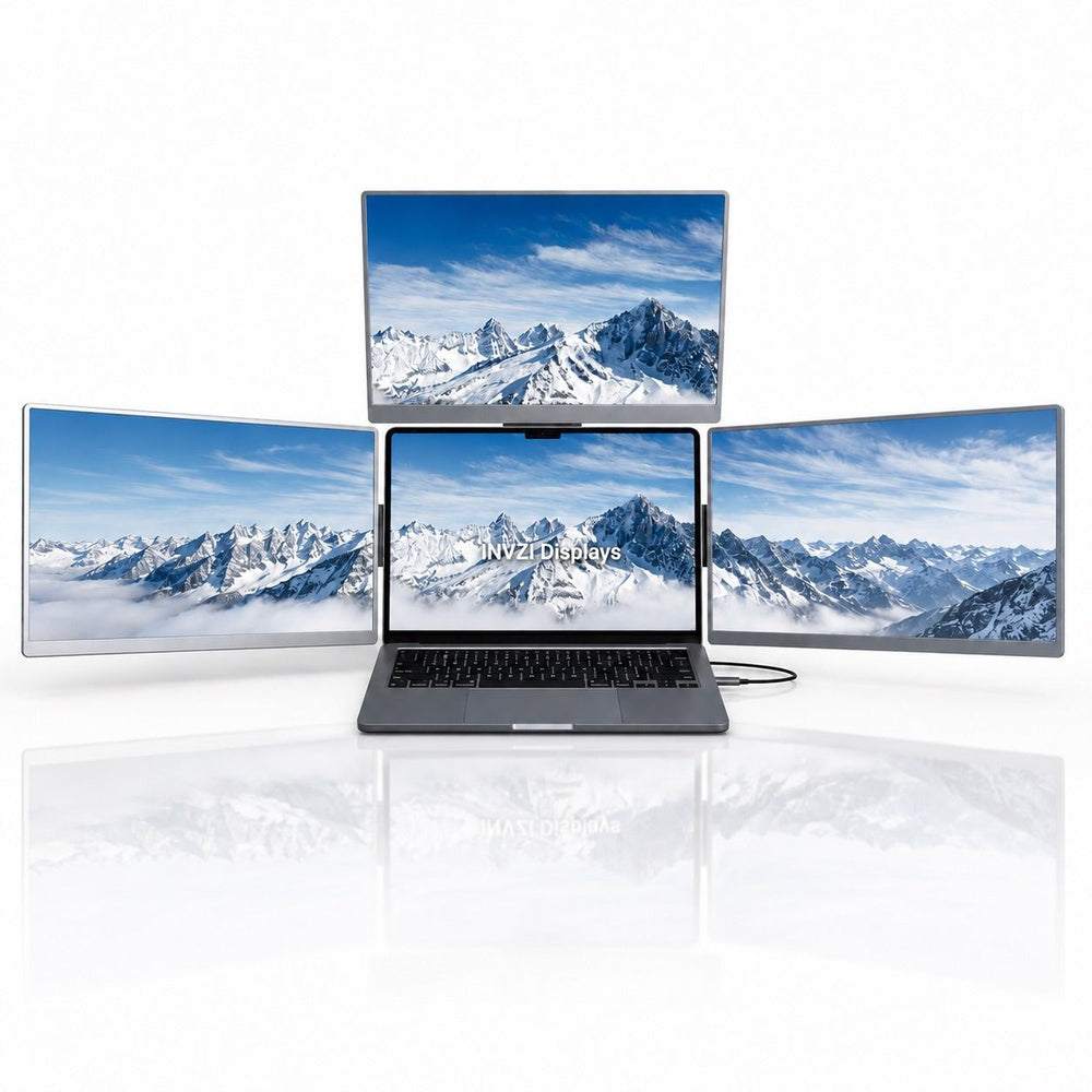 MagHub Quad 16" Portable Screen Extender - INVZI