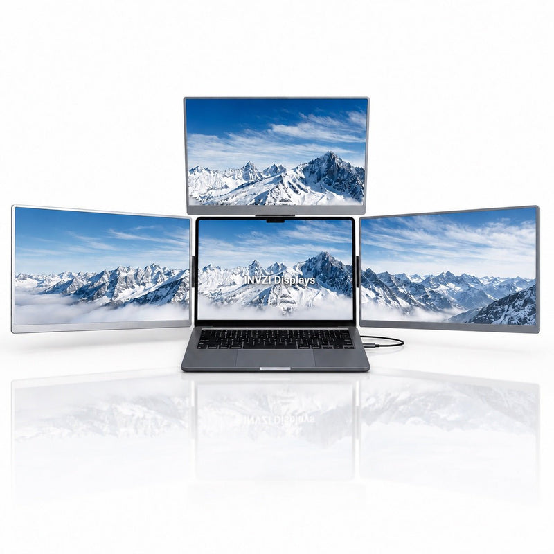 MagHub Quad 16" Portable Screen Extender - INVZI