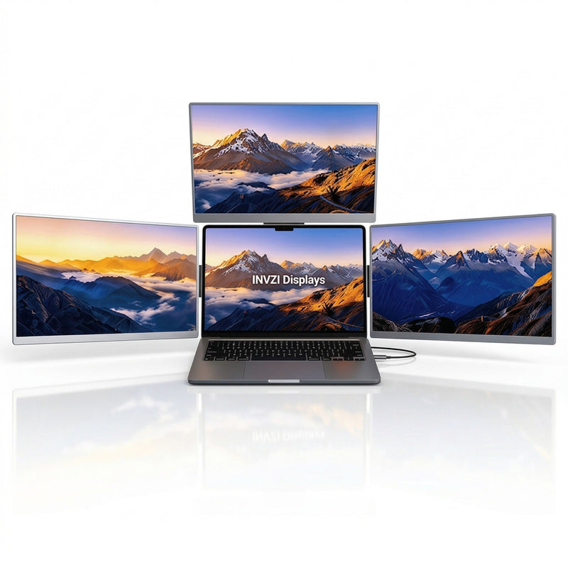 MagHub multi-screen mobile workspace technology
