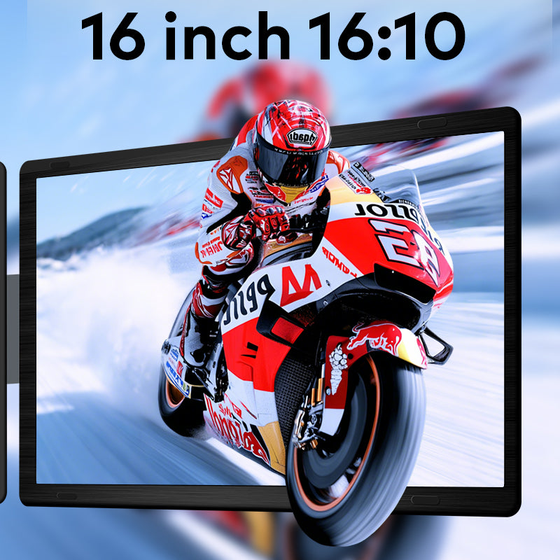 Dual 16-inch Displays